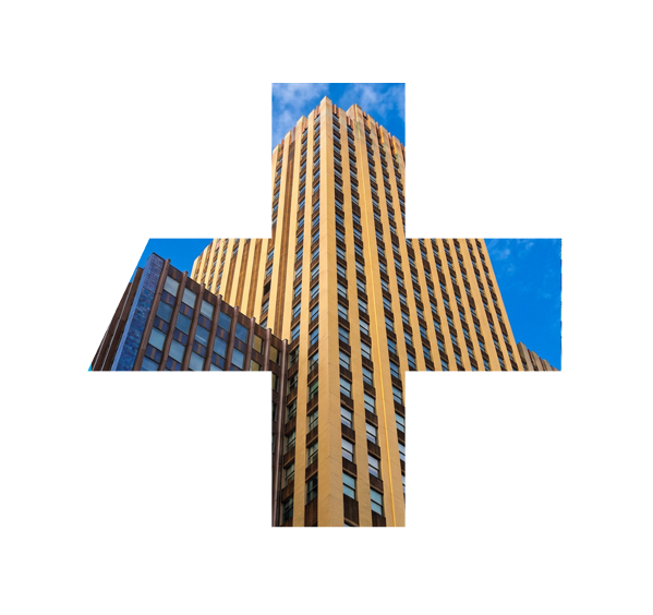 Merkley Plus Icon with office as fill in.